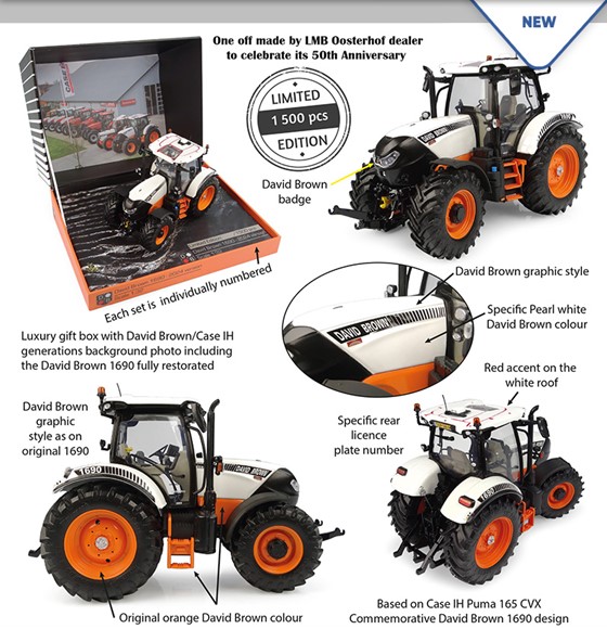 David Brown 1690 2024 Reinoerpretation Limited Edition - 1:32